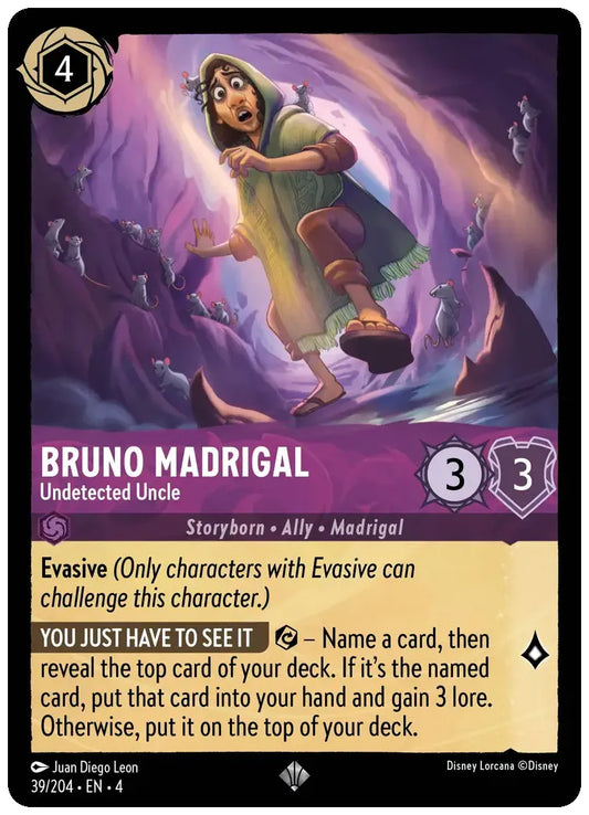 Bruno Madrigal - Undetected Uncle