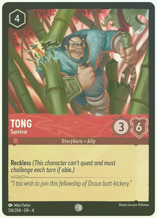 Tong - Survivor Foil