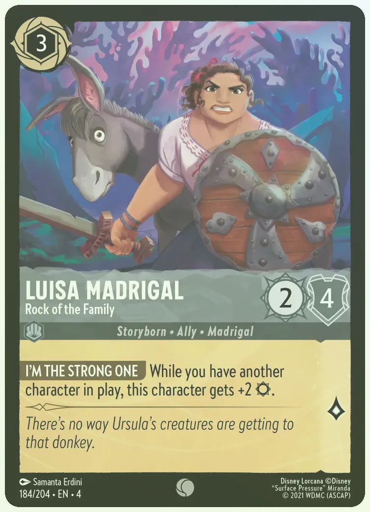 Luisa Madrigal - Rock of the Family Foil
