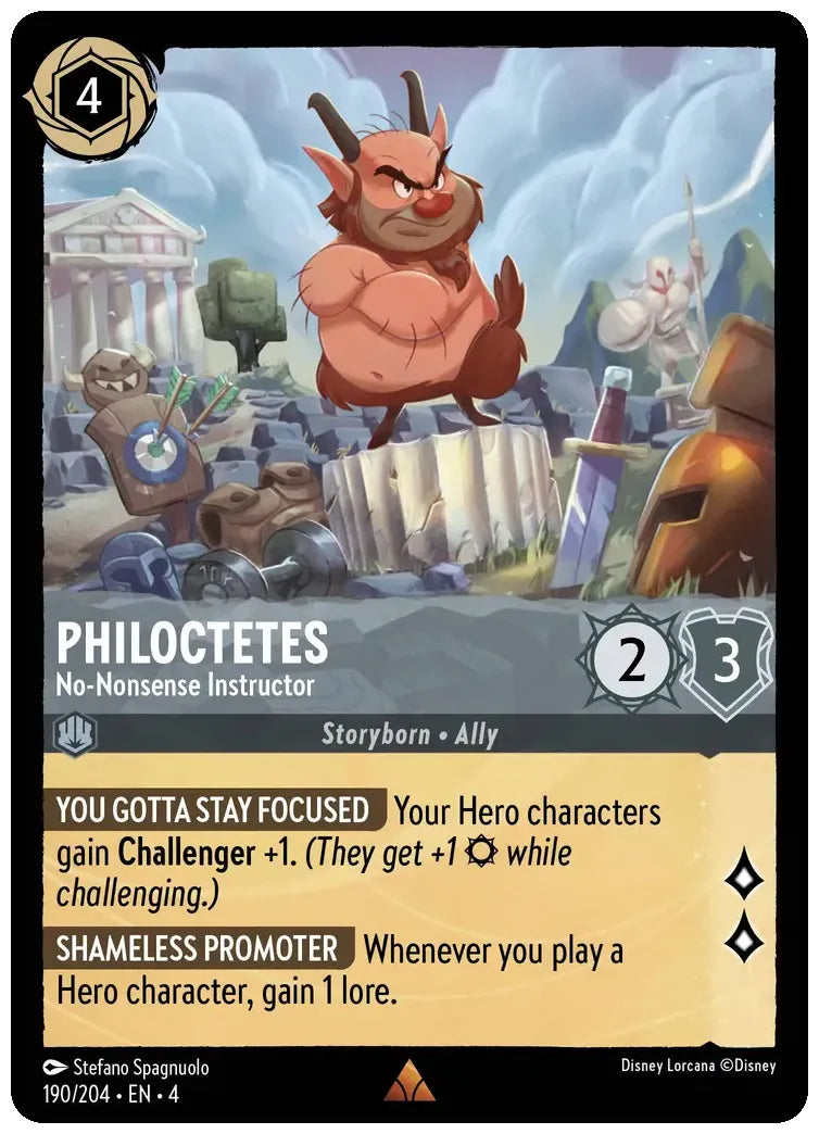 Philoctetes - No-Nonsense Instructor