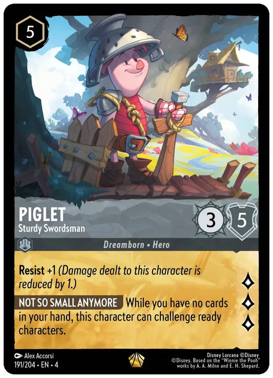 Piglet - Sturdy Swordsman