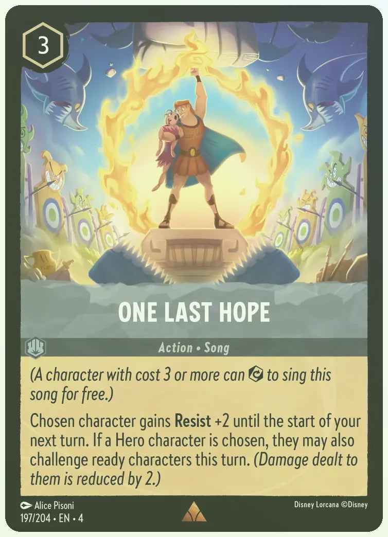 One Last Hope Foil