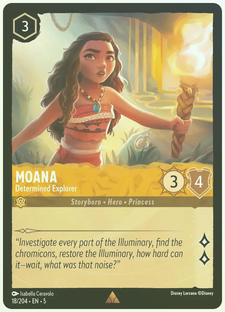 Moana - Determined Explorer Foil