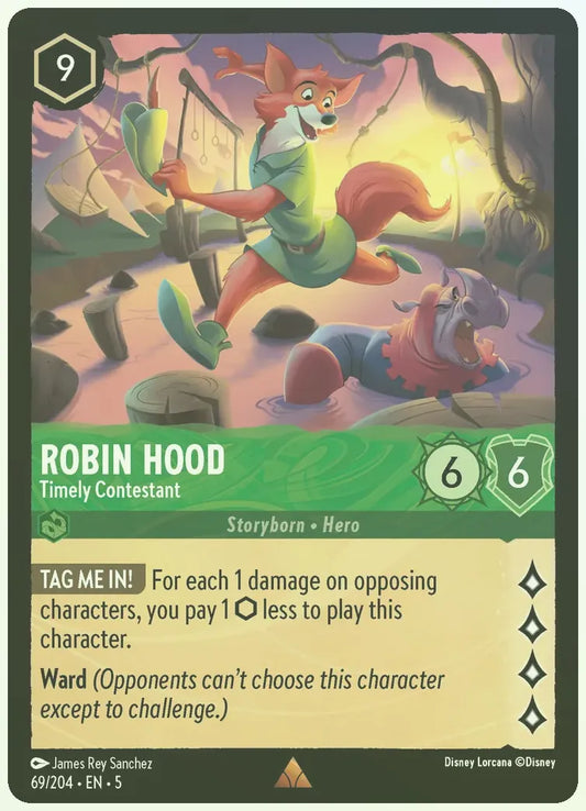 Robin Hood - Timely Contestant Foil