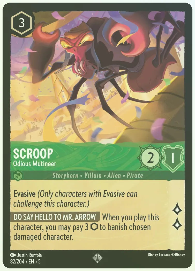 Scroop - Odious Mutineer Foil