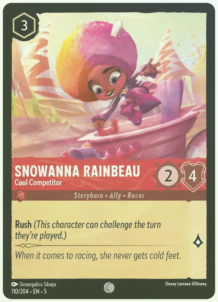 Snowanna Rainbeau - Cool Competitor Foil