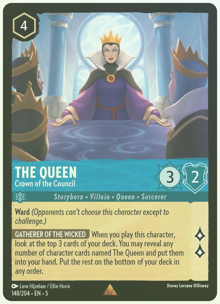 The Queen - Crown of the Council Foil