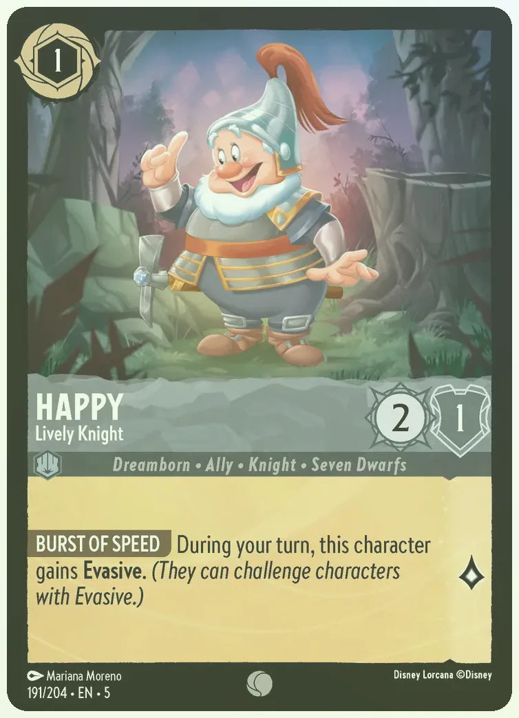 Happy - Lively Knight Foil