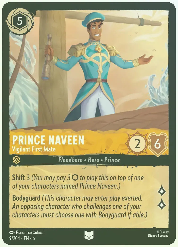 Prince Naveen - Vigilant First Mate Foil