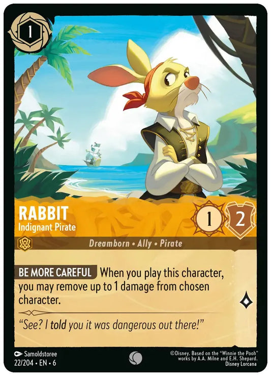 Rabbit - Indignant Pirate