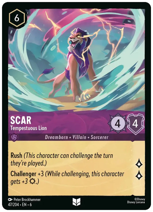 Scar - Tempestuous Lion