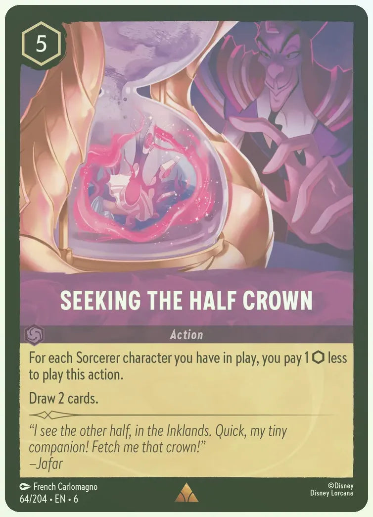 Seeking the Half Crown Foil