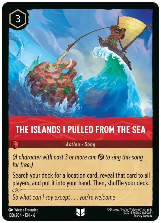 The Islands I Pulled From The Sea