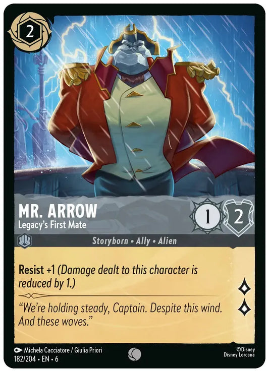Mr. Arrow - Legacy's First Mate