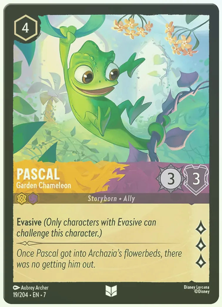 Pascal - Garden Chameleon Foil