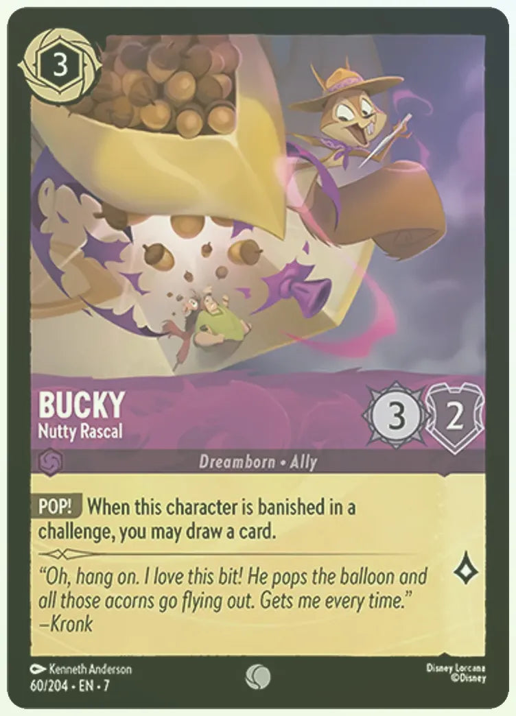 Bucky - Nutty Rascal Foil