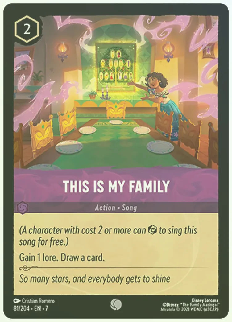 This Is My Family Foil