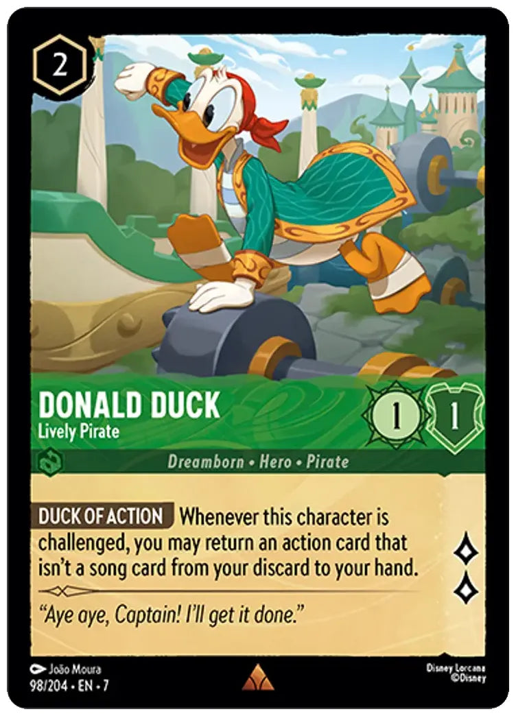 Donald Duck - Lively Pirate