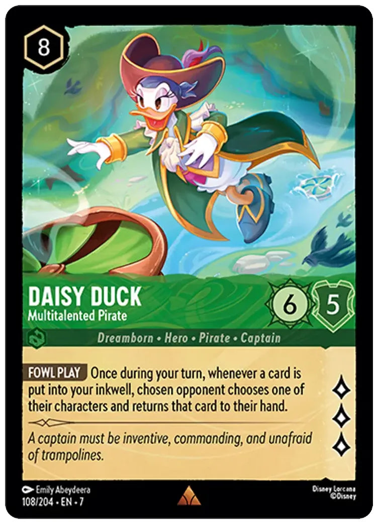 Daisy Duck - Multitalented Pirate