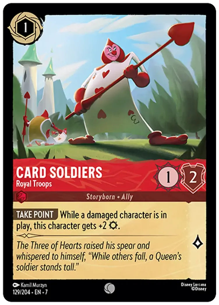 Card Soldiers - Royal Troops