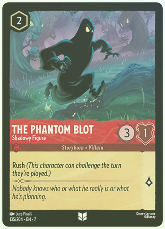 The Phantom Blot - Shadowy Figure Foil