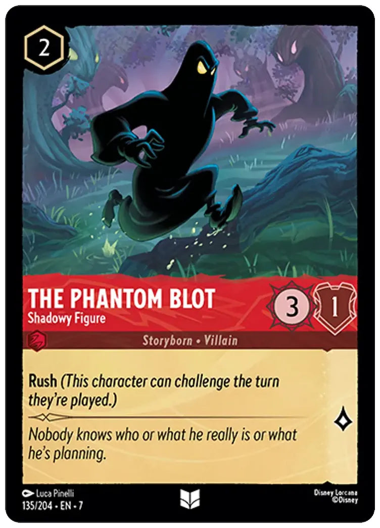 The Phantom Blot - Shadowy Figure