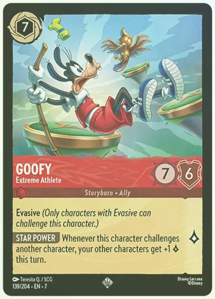 Goofy - Extreme Athlete Foil