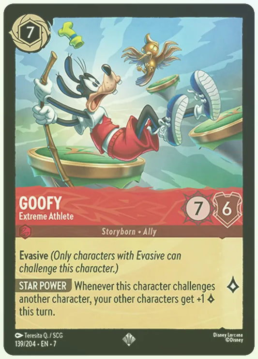Goofy - Extreme Athlete Foil