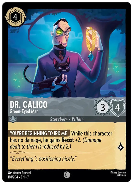 Dr. Calico - Green-Eyed Man