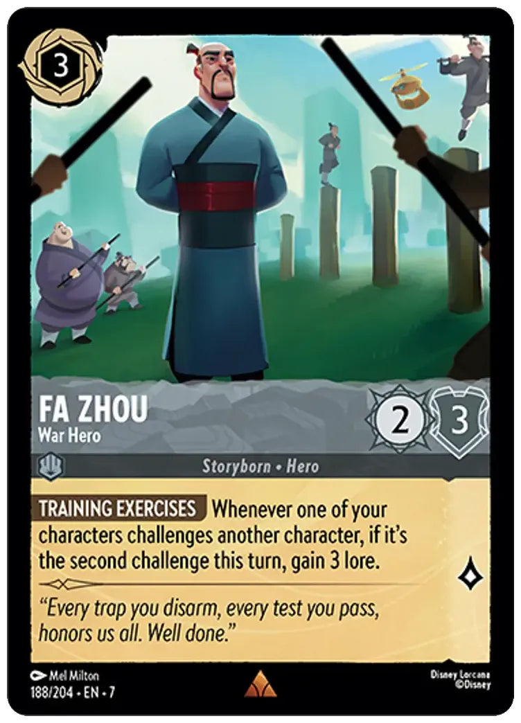 Fa Zhou - War Hero