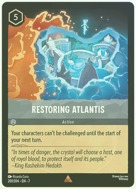 Restoring Atlantis Foil