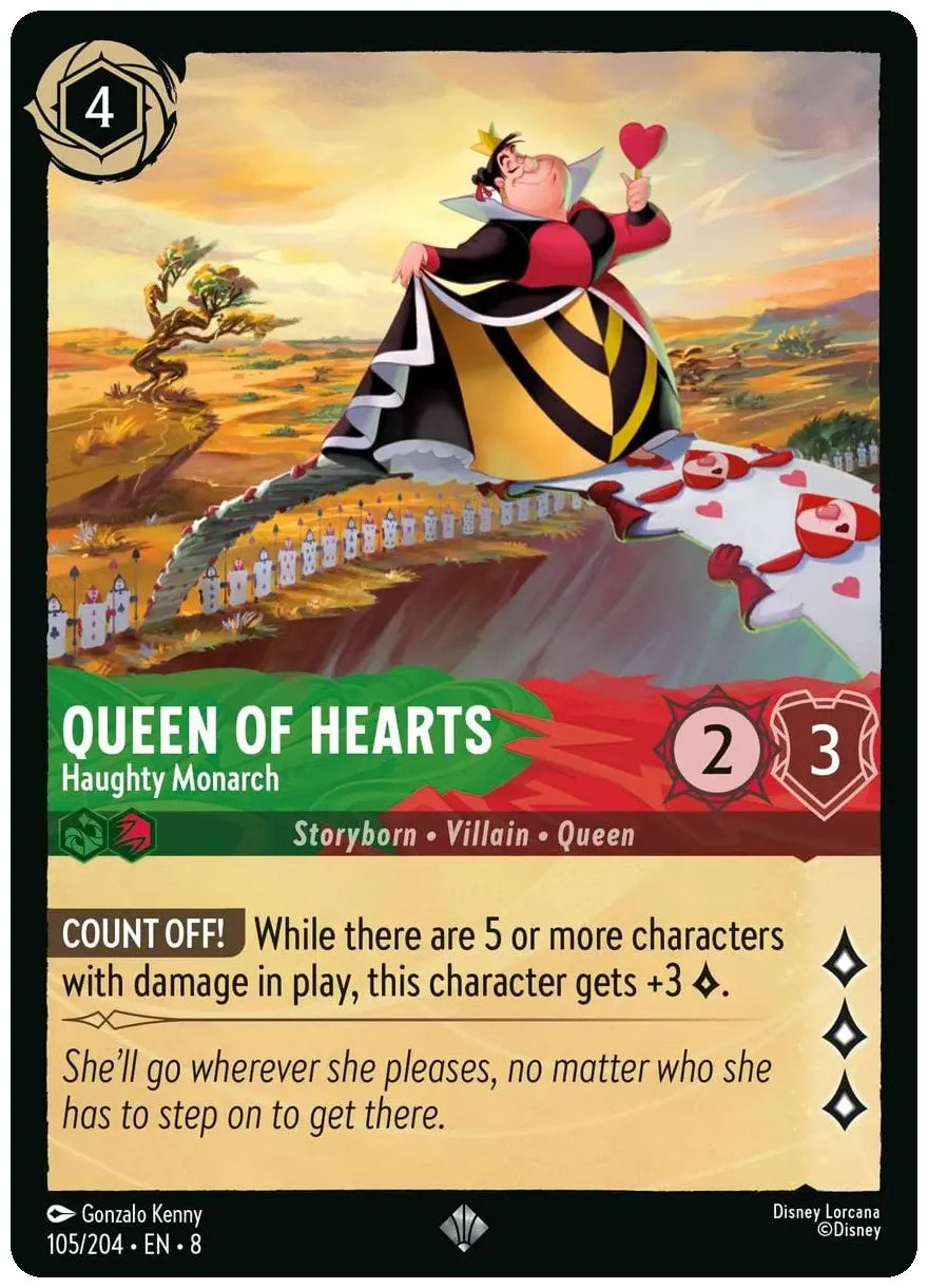 Queen of Hearts - Haughty Monarch