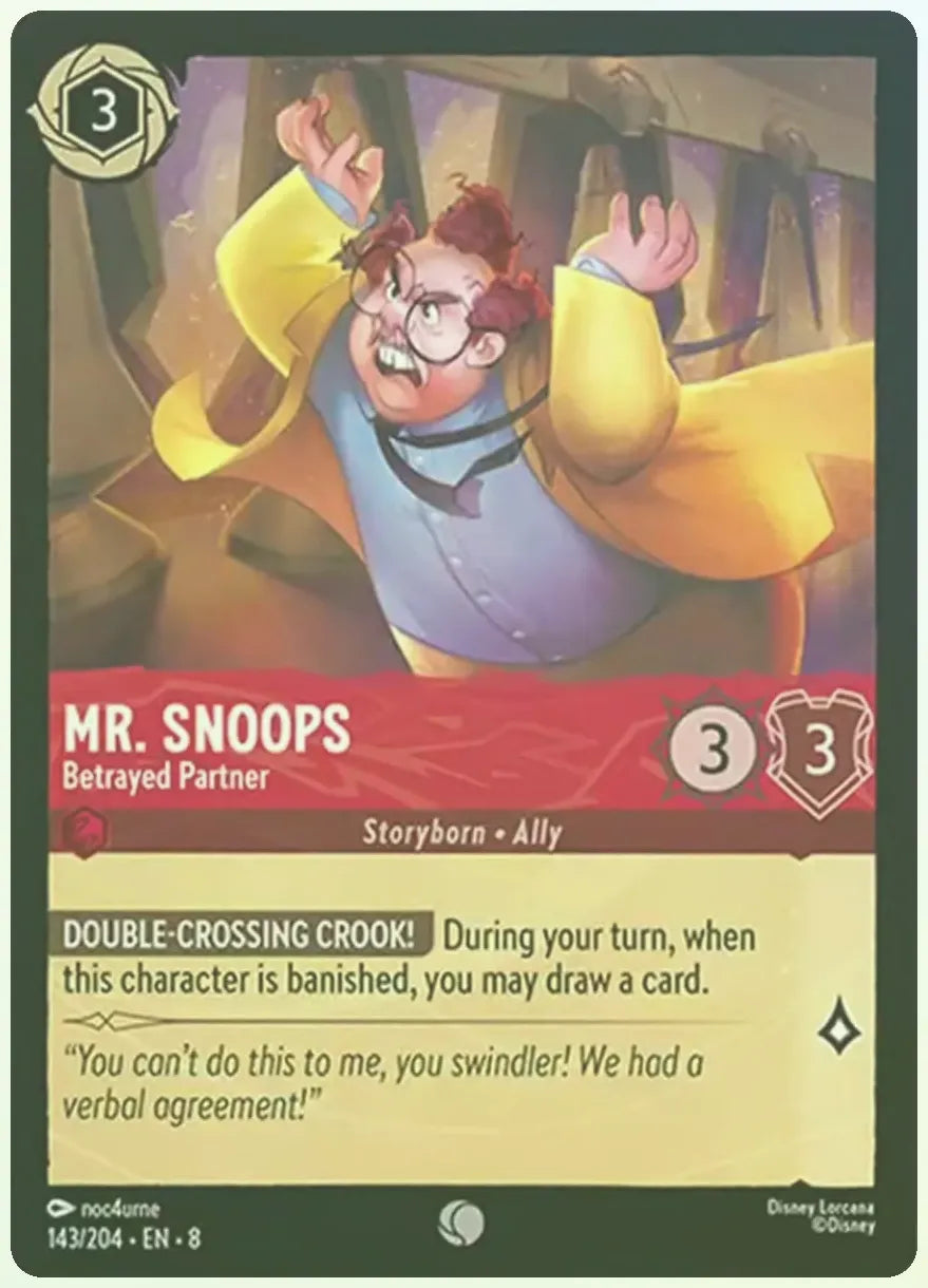 Mr. Snoops - Betrayed Partner Foil