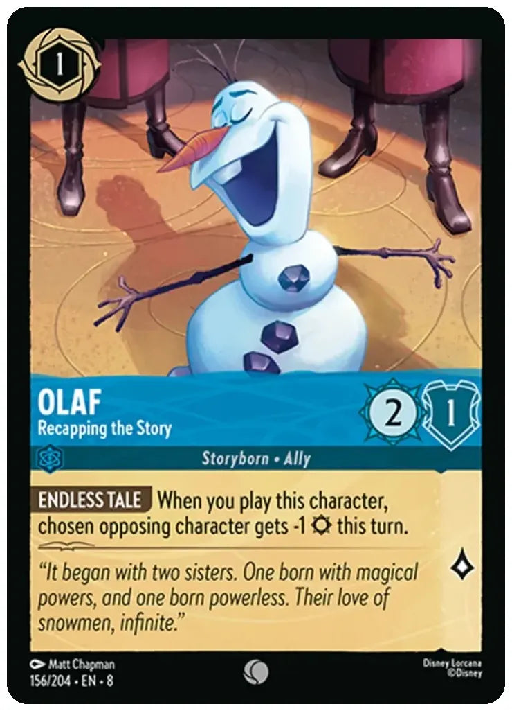 Olaf - Recapping the Story