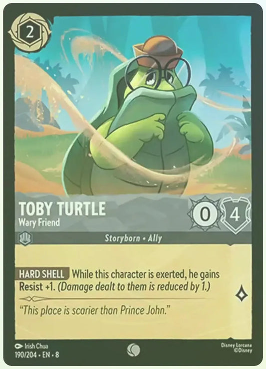 Toby Turtle - Wary Friend Foil