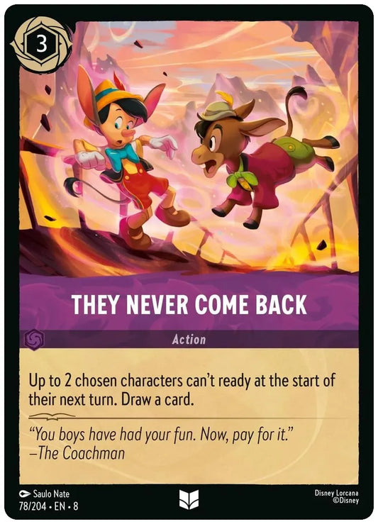 They Never Come Back