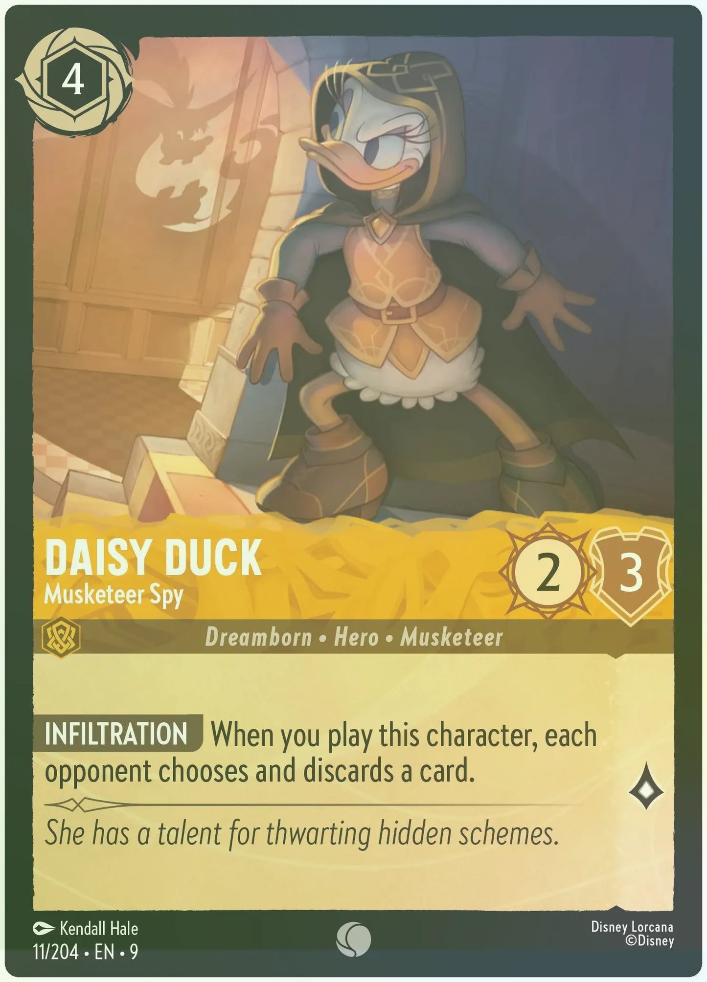 Daisy Duck - Musketeer Spy Foil