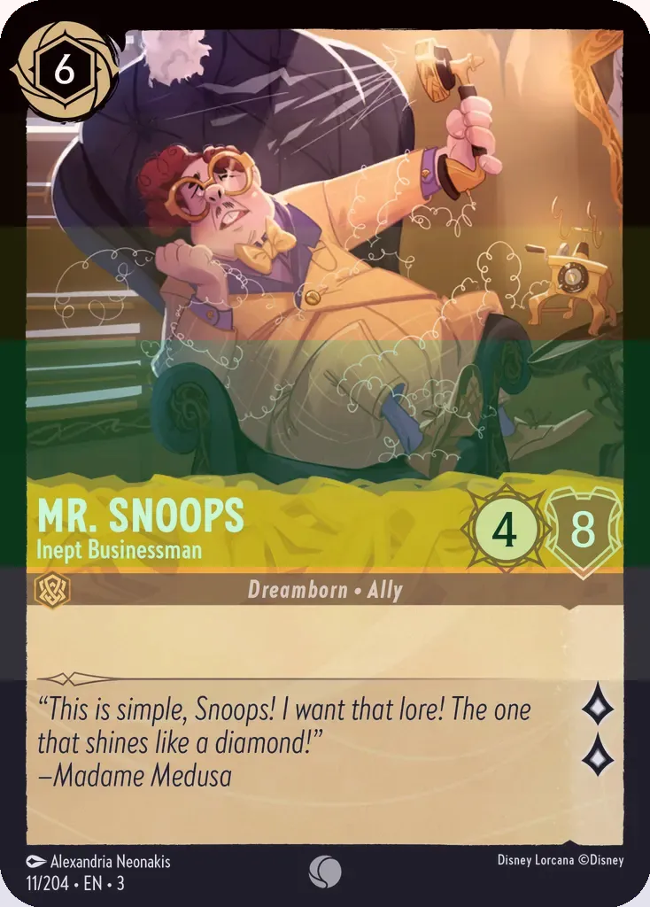 Mr. Snoops - Inept Businessman Foil