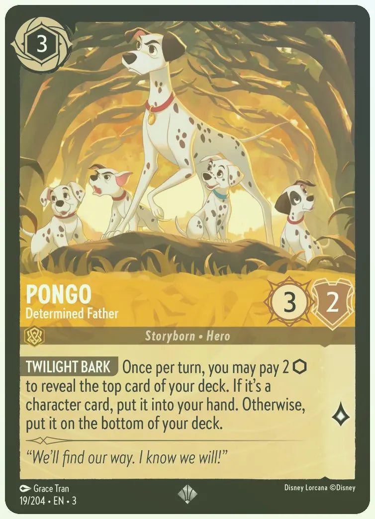 Pongo - Determined Father Foil