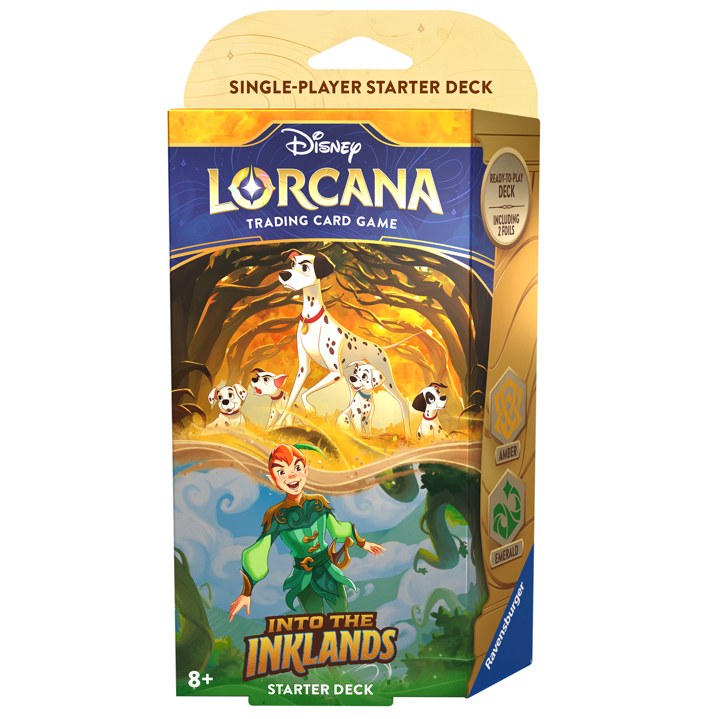 Lorcana: Into the Inklands Amber & Emerald Starter Deck