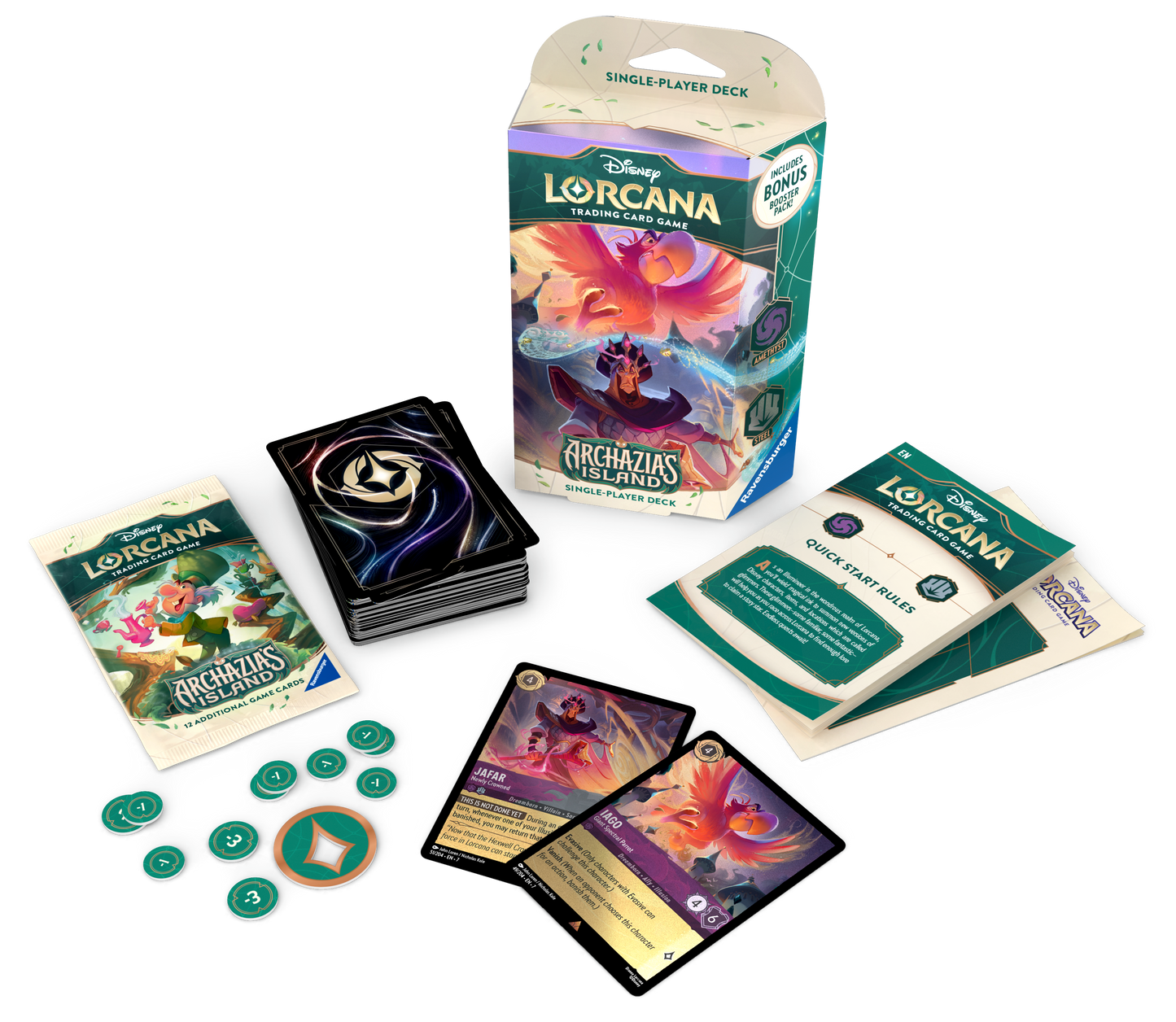 Lorcana: Archazia's Island: Amethyst & Steel Starter Deck