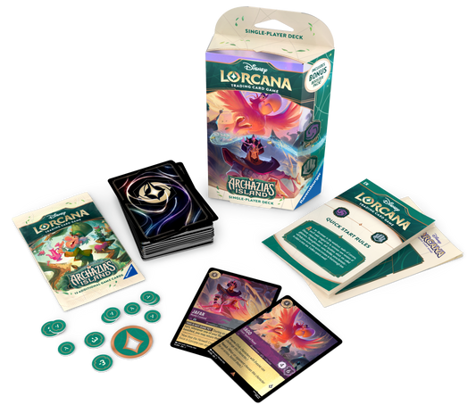 Lorcana: Archazia's Island: Amethyst & Steel Starter Deck