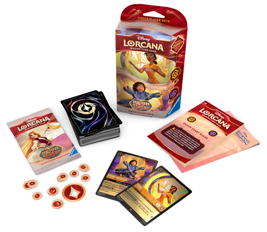 Lorcana: Reign of Jafar: Amber & Amethyst Starter Deck