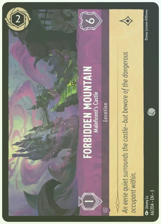Forbidden Mountain - Maleficent's Castle Foil