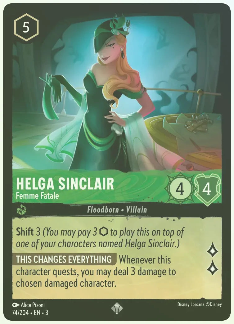 Helga Sinclair - Femme Fatale Foil