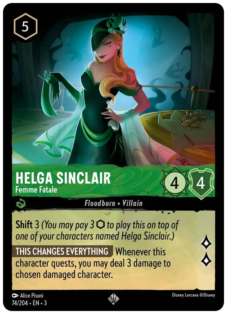 Helga Sinclair - Femme Fatale