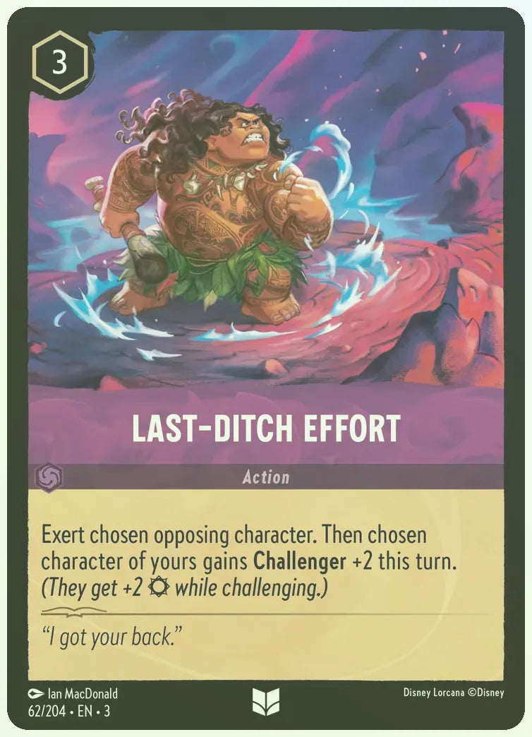 Last-Ditch Effort Foil