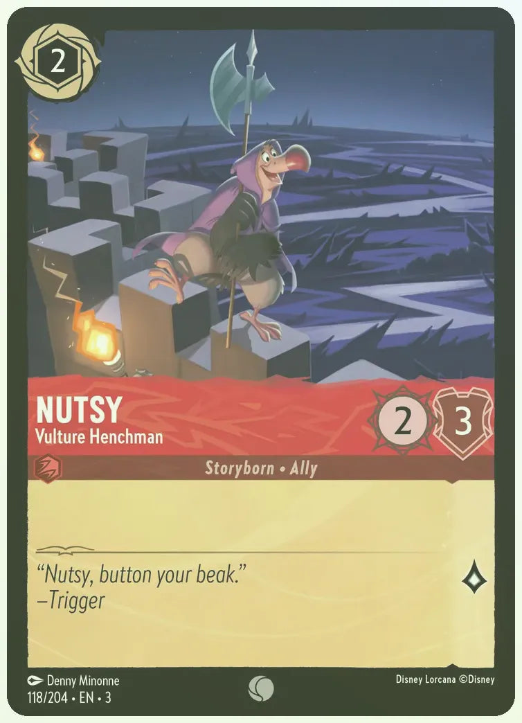 Nutsy - Vulture Henchman Foil