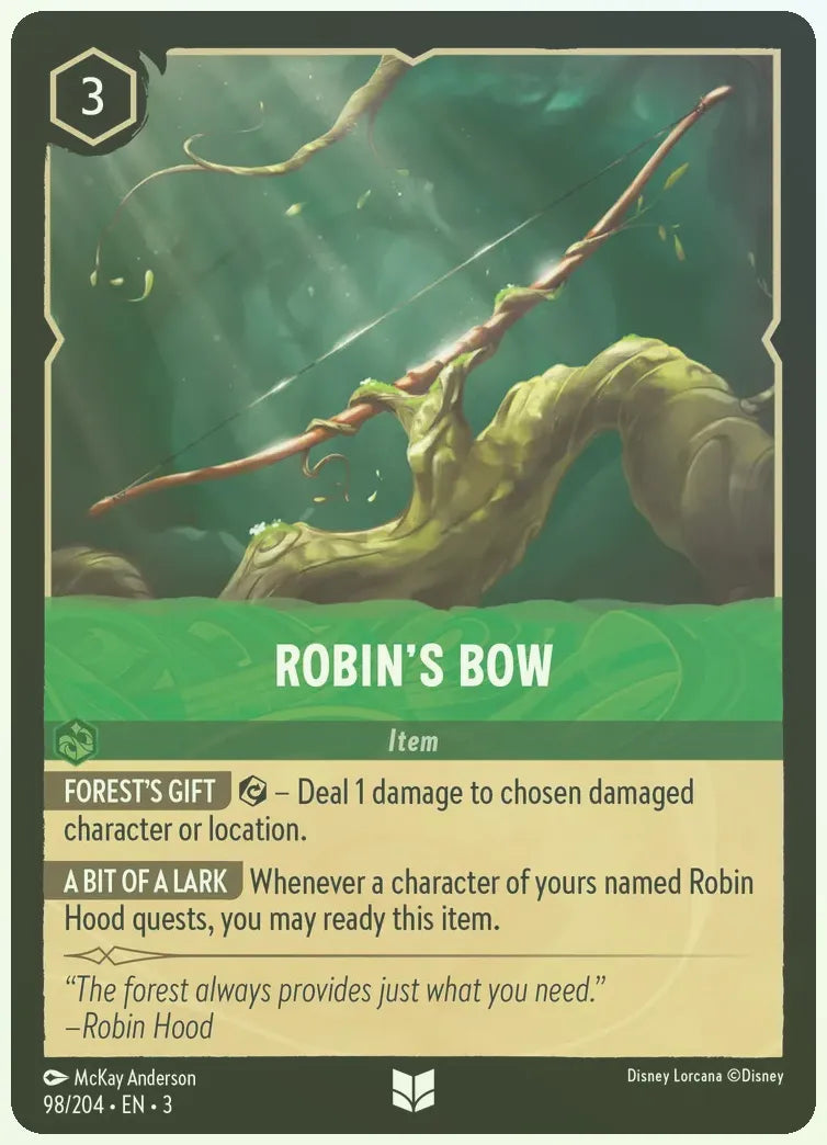 Robin's Bow Foil