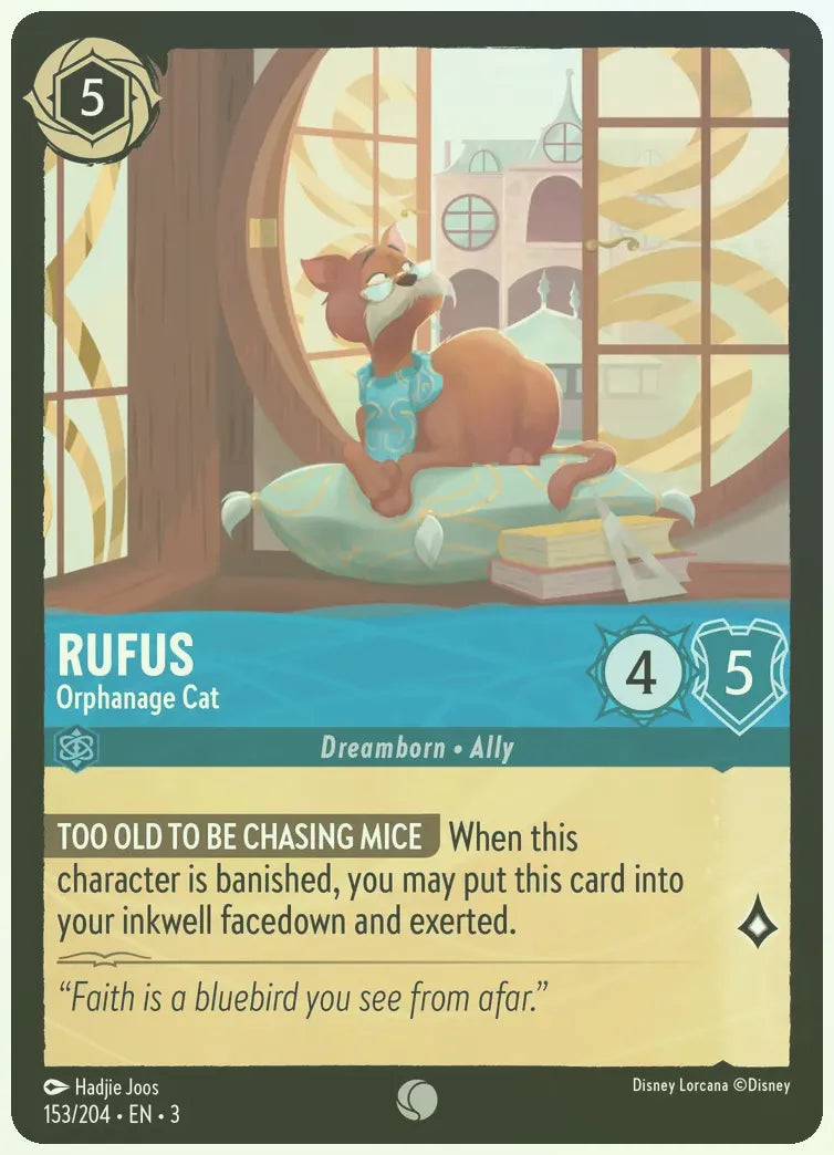Rufus - Orphanage Cat Foil